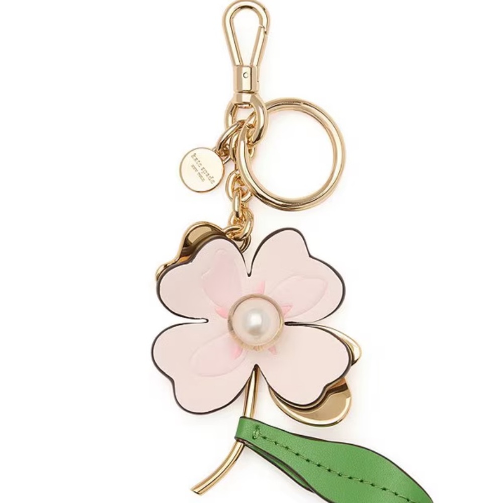 Fresh picks flower bag charm